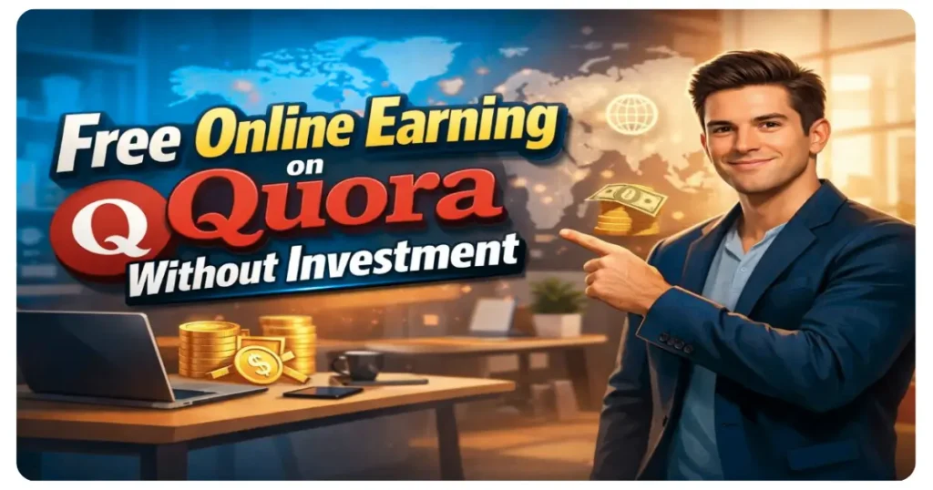 Free Online Earning on Quora Without Investment